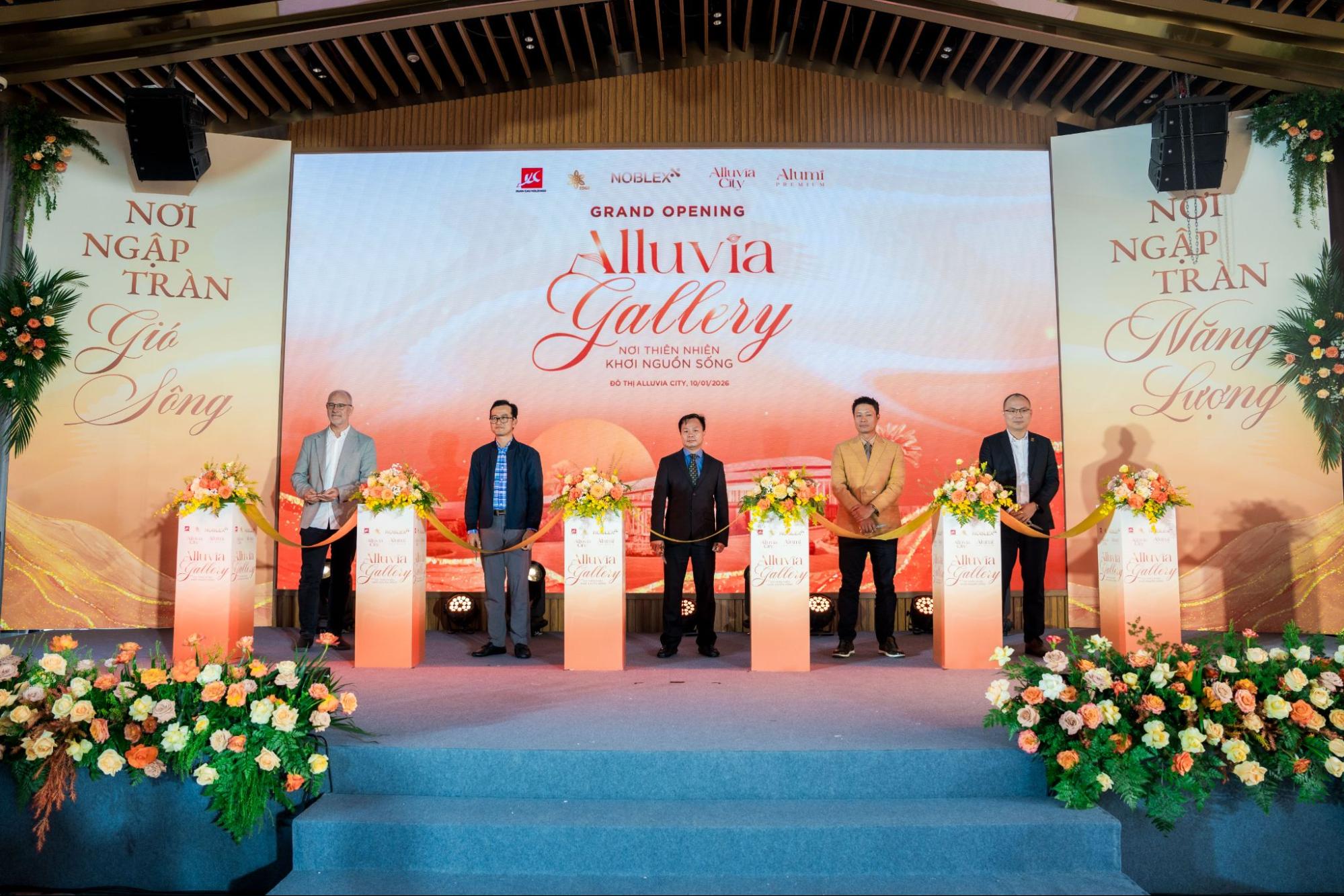 Khai trương Alluvia Gallery tại thành phố khoáng nóng duy nhất bên sông Hồng